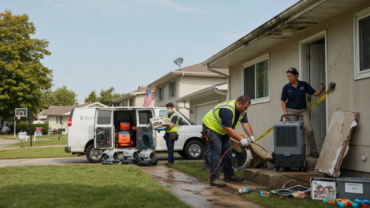 Water Damage Restoration in Nielsville, MN near me